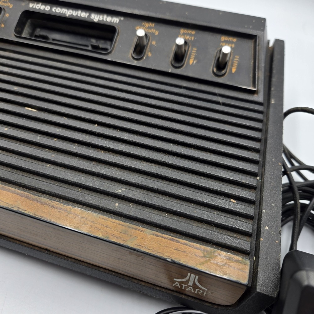 Atari CX2600 Console Heavy Sixer Sunnyvale RARE W/ Aftermarket Power Tested On - Picture 5 of 10